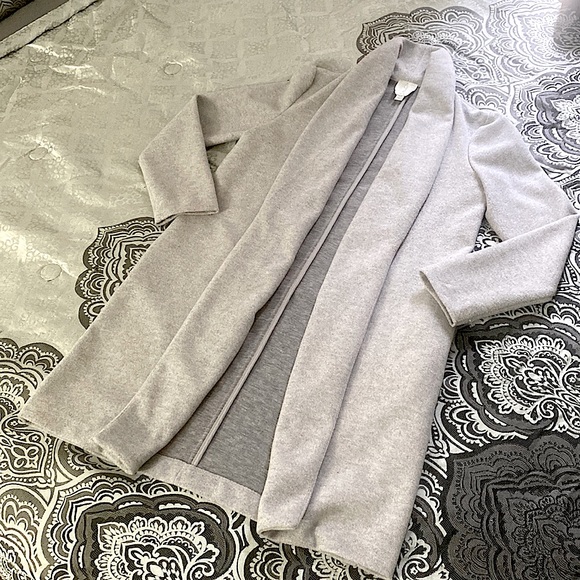 Joie Long Grey Blazer - Picture 1 of 6